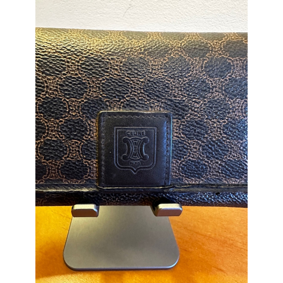 Celine Black Brown Wallet - Picture 2 of 13